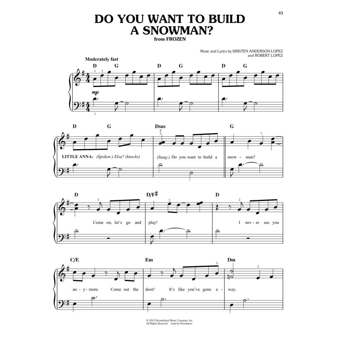 The Disney Collection - Easy Piano Series 60 Classic Songs from Disney Movies Beginner-Friendly Sheet Music and Lyrics (Revised) (3RD ed.) (Created by) (Spiral Bound)
