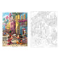 Disney Dreams Collection Thomas Kinkade Studios Celebrations Coloring Book (Spiral Bound)