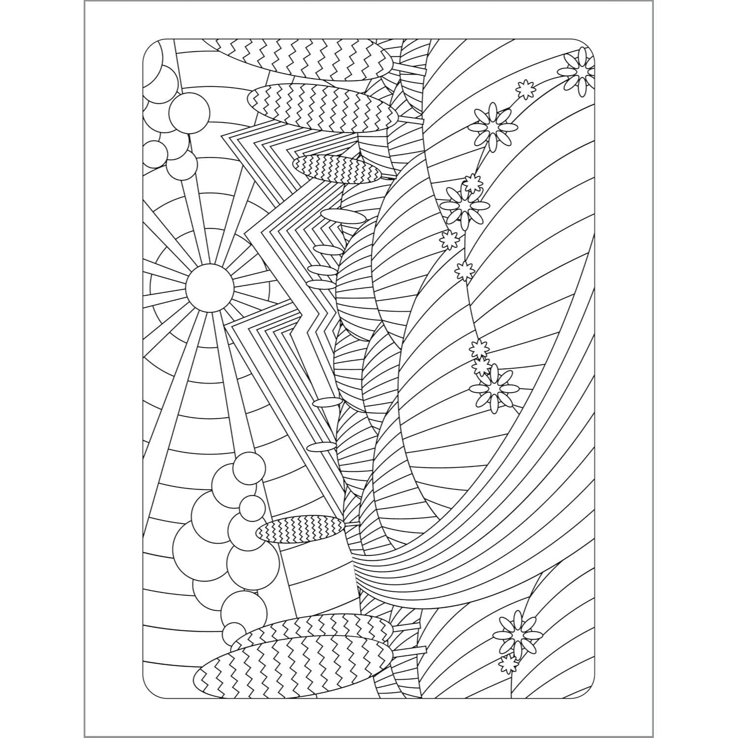 Anxiety Relief Coloring Book for Adults: Mindfulness Coloring to Soothe Anxiety (Spiral Bound)