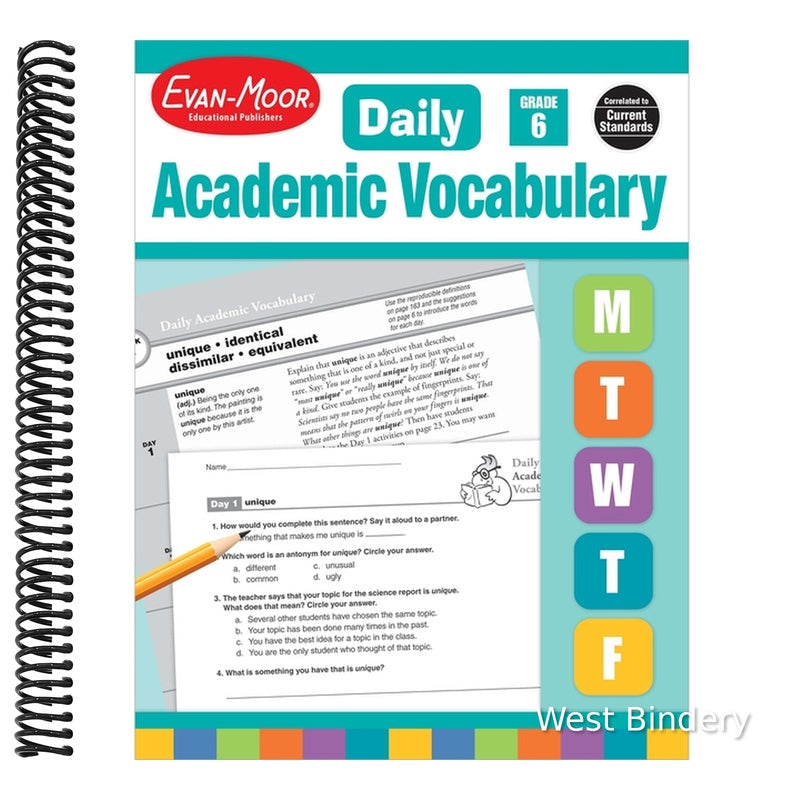 Daily Academic Vocabulary Gr 6+ Te (Teacher)