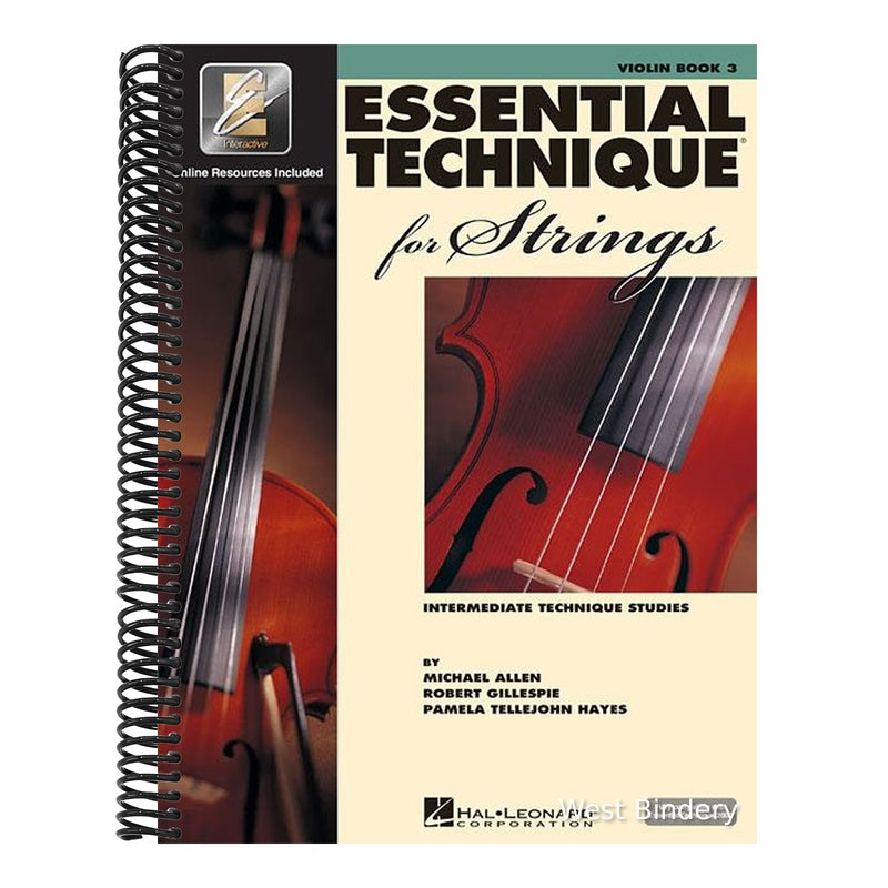 Essential Technique for Strings with Eei: Violin (Book/Media Online)