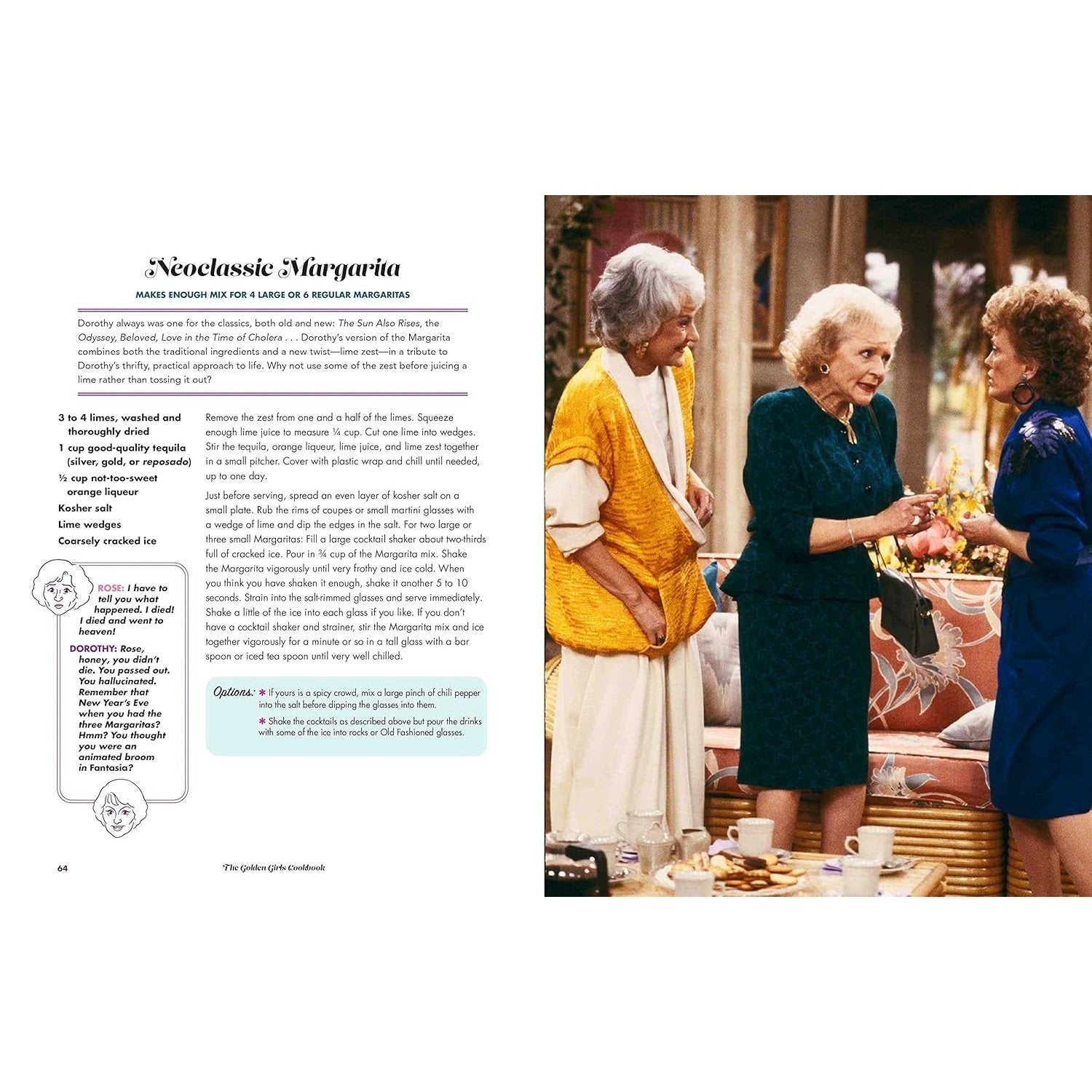 The Golden Girls Cookbook: Cheesecakes and Cocktails!: Desserts and Drinks to Enjoy on the Lanai with Blanche, Rose, Dorothy, and Sophia