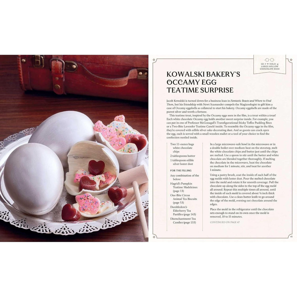 Harry Potter: Afternoon Tea Magic: Official Snacks, Sips, and Sweets Inspired by the Wizarding World