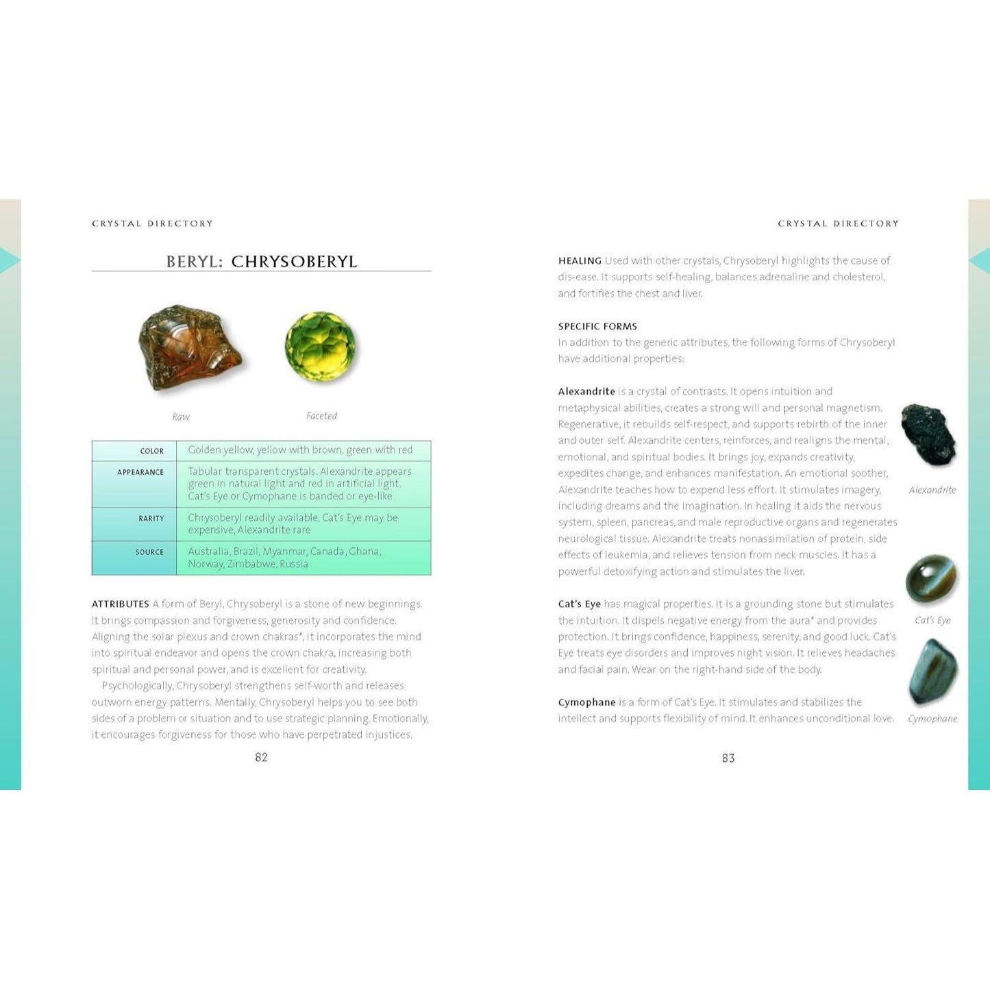 The Crystal Bible: A Definitive Guide to Crystals (The Crystal Bible) (Spiral Bound)