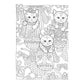 Creative Haven Creative Kittens Coloring Book