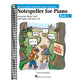 Notespeller for Piano - Book 1 Hal Leonard Student Piano Library Beginner Piano Method Treble and Bass Staff Note Reading Activities