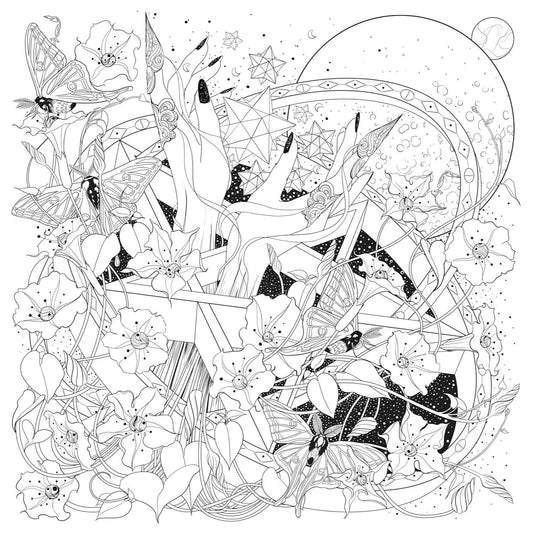 Mythographic Color and Discover: Magick Apothecary: An Artist's Coloring Book for Modern Mystics