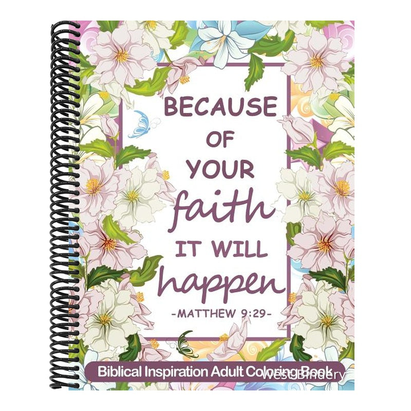 Biblical Inspiration Adult Coloring Book: Christian Coloring Book