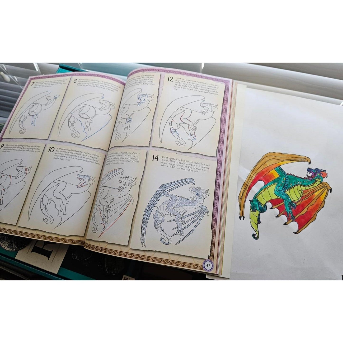 Wings of Fire: The Official How to Draw (Spiral Bound)