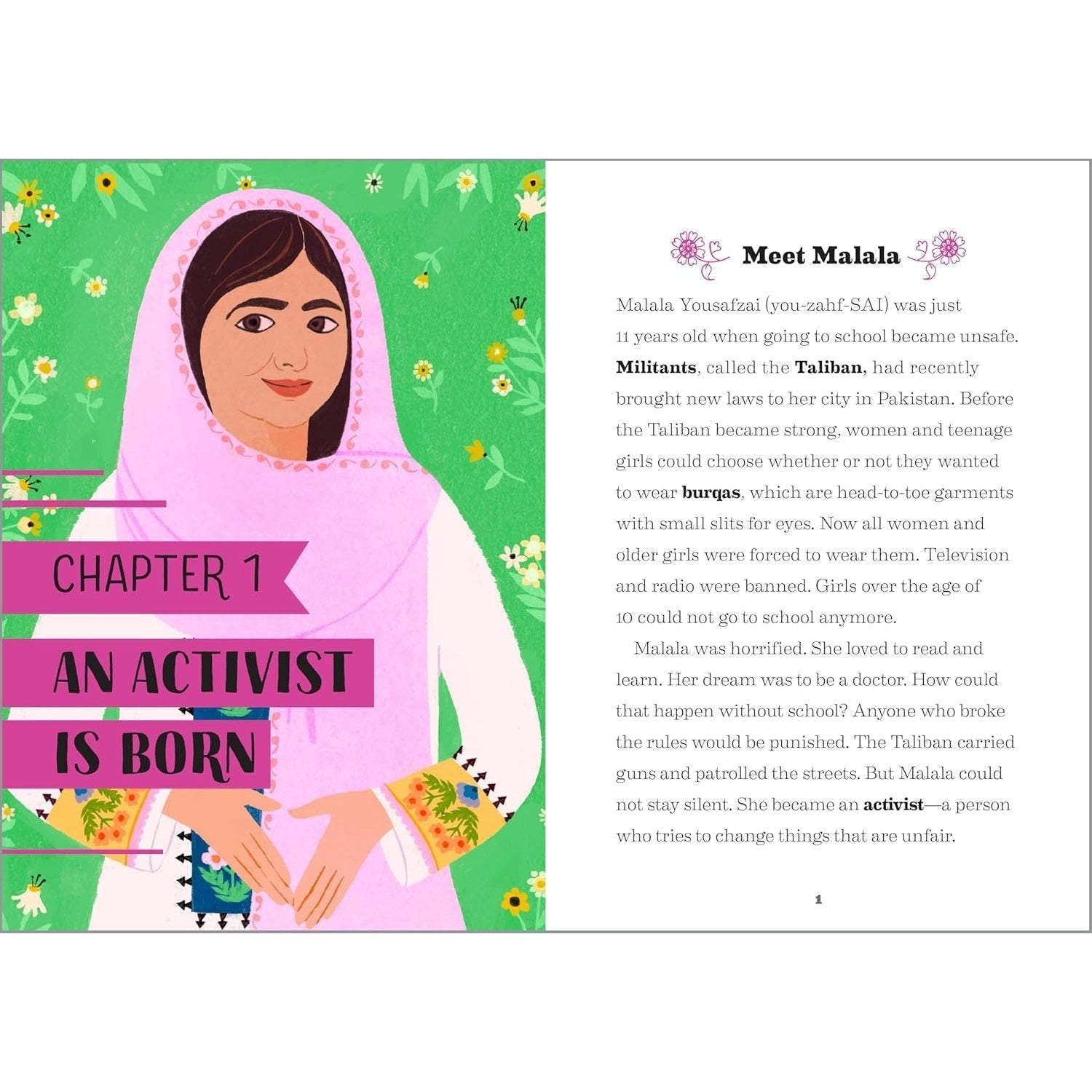 The Story of Malala Yousafzai: An Inspiring Biography for Young Readers