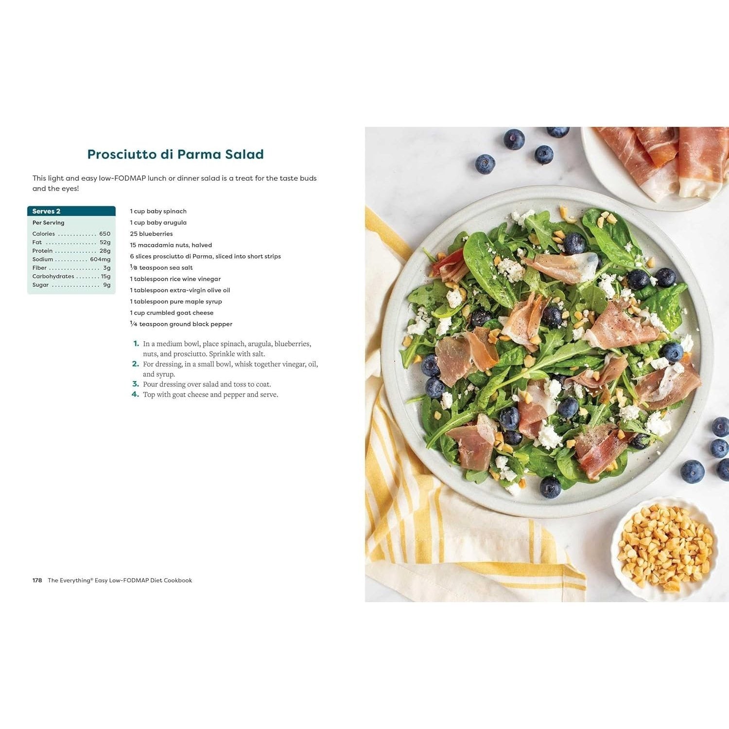 The Everything Easy Low-Fodmap Diet Cookbook: 175 Healthy Recipes to Reduce Digestive Symptoms, Improve Gut Health, and Feel Your Best