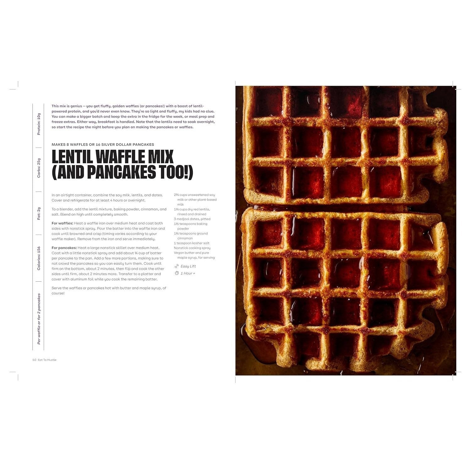 Eat to Hustle: 75 High-Protein Plant-Based Recipes (a Cookbook)