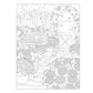 Creative Haven Gorgeous Gardens Coloring Book