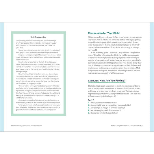 Overcoming Oppositional Defiant Disorder: A Two-Part Treatment Plan to Help Parents and Kids Work Together (Spiral Bound)