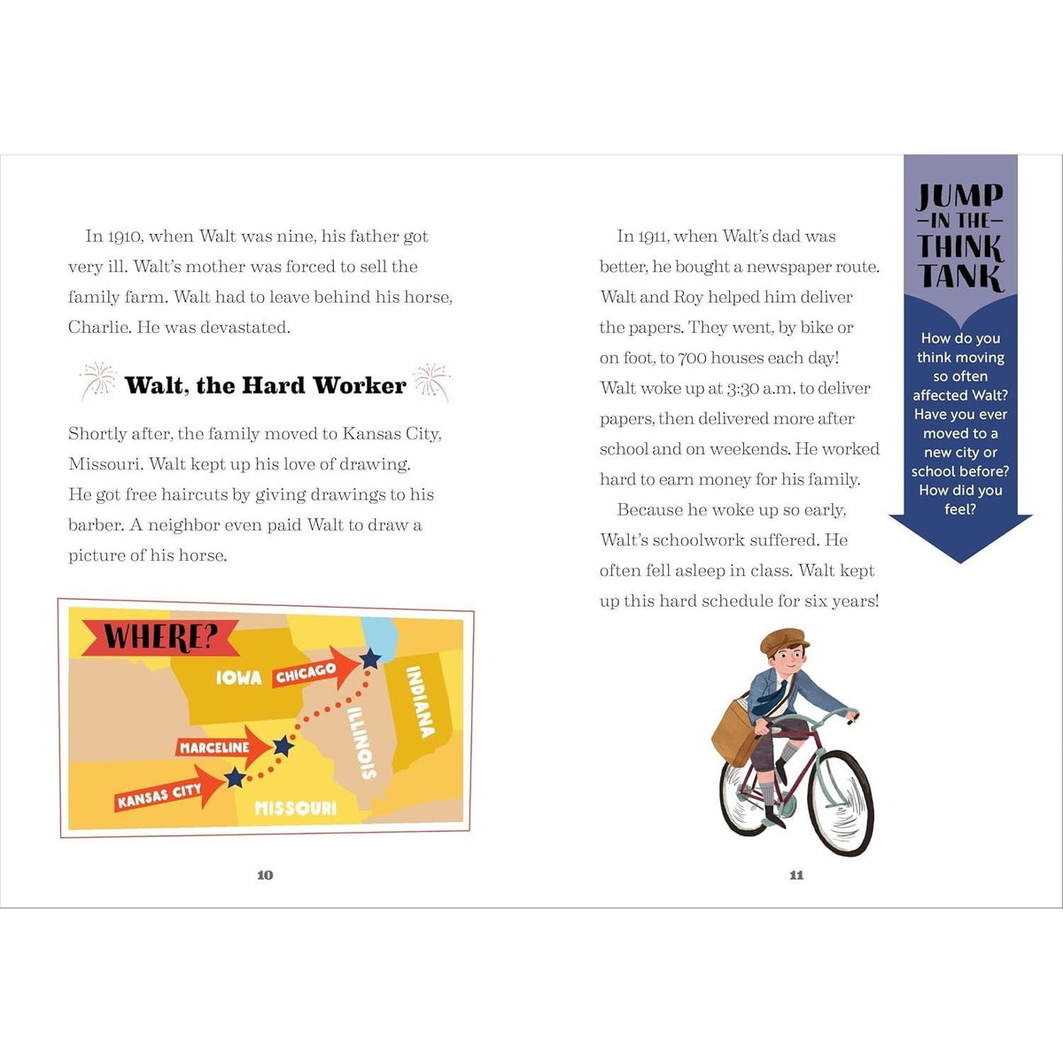 The Story of Walt Disney: An Inspiring Biography for Young Readers