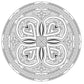 Creative Haven Celtic Mandalas Coloring Book