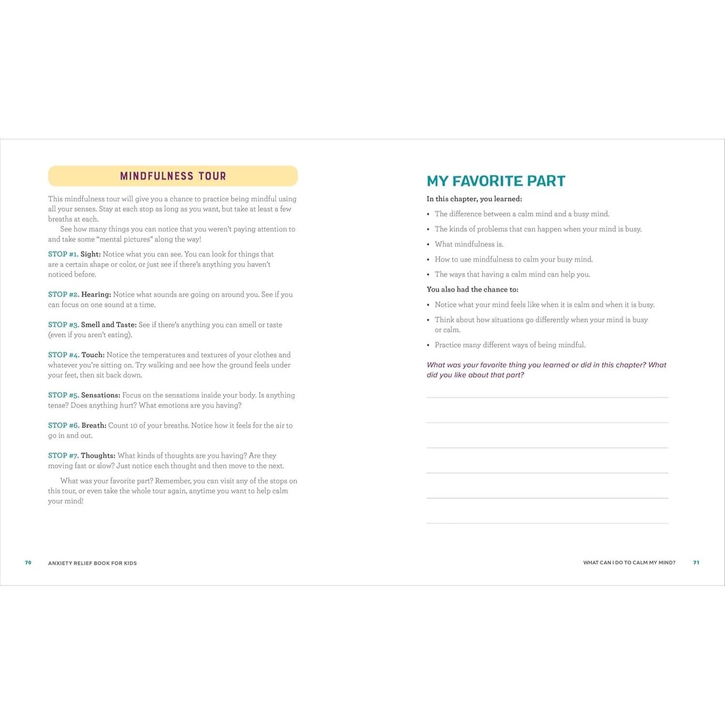 Anxiety Relief Book for Kids: Activities to Understand and Overcome Worry, Fear, and Stress