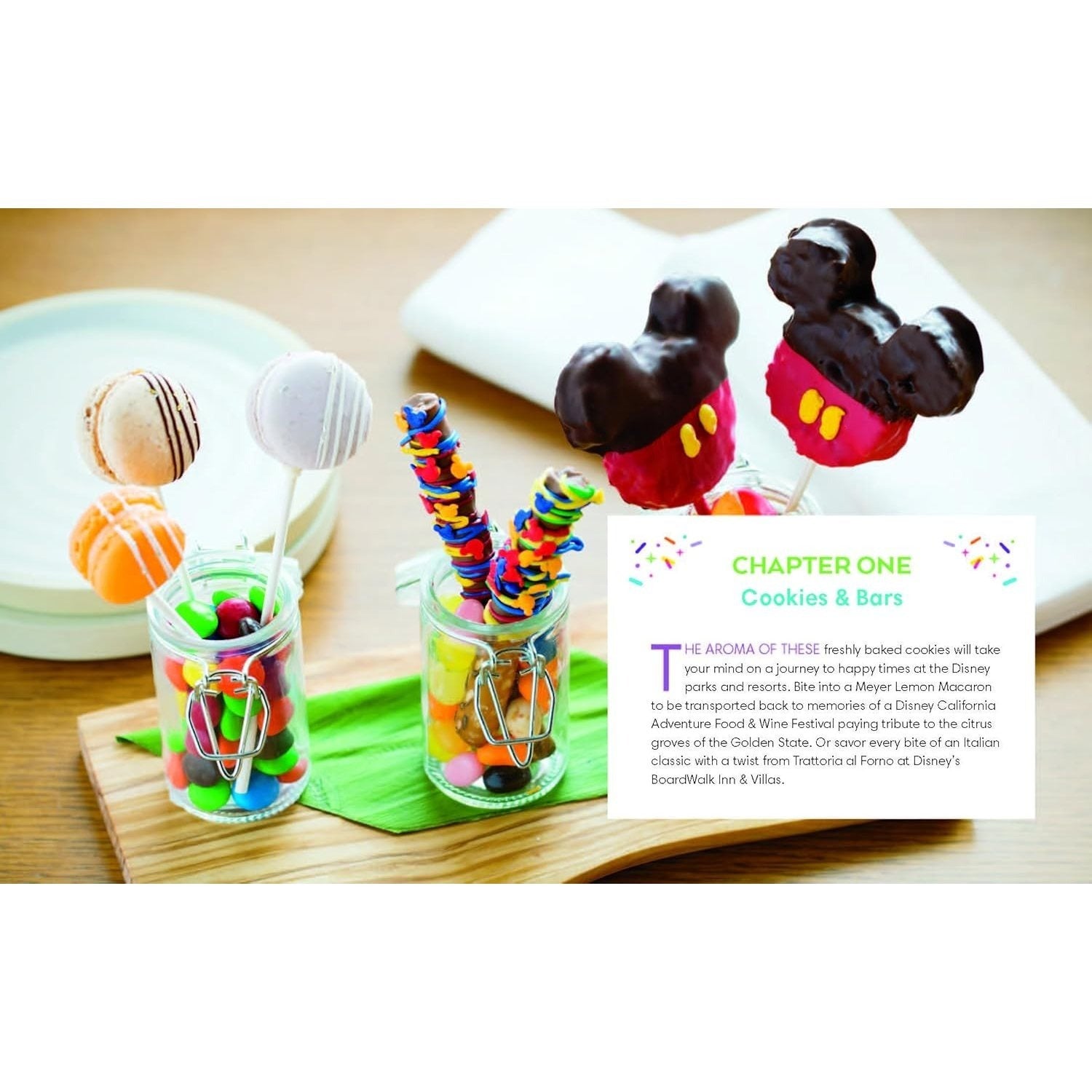 The Official Disney Parks Desserts Cookbook: Remembering 101 Sweet Delicious Disney Recipes (Delicious Disney) (Spiral Bound)