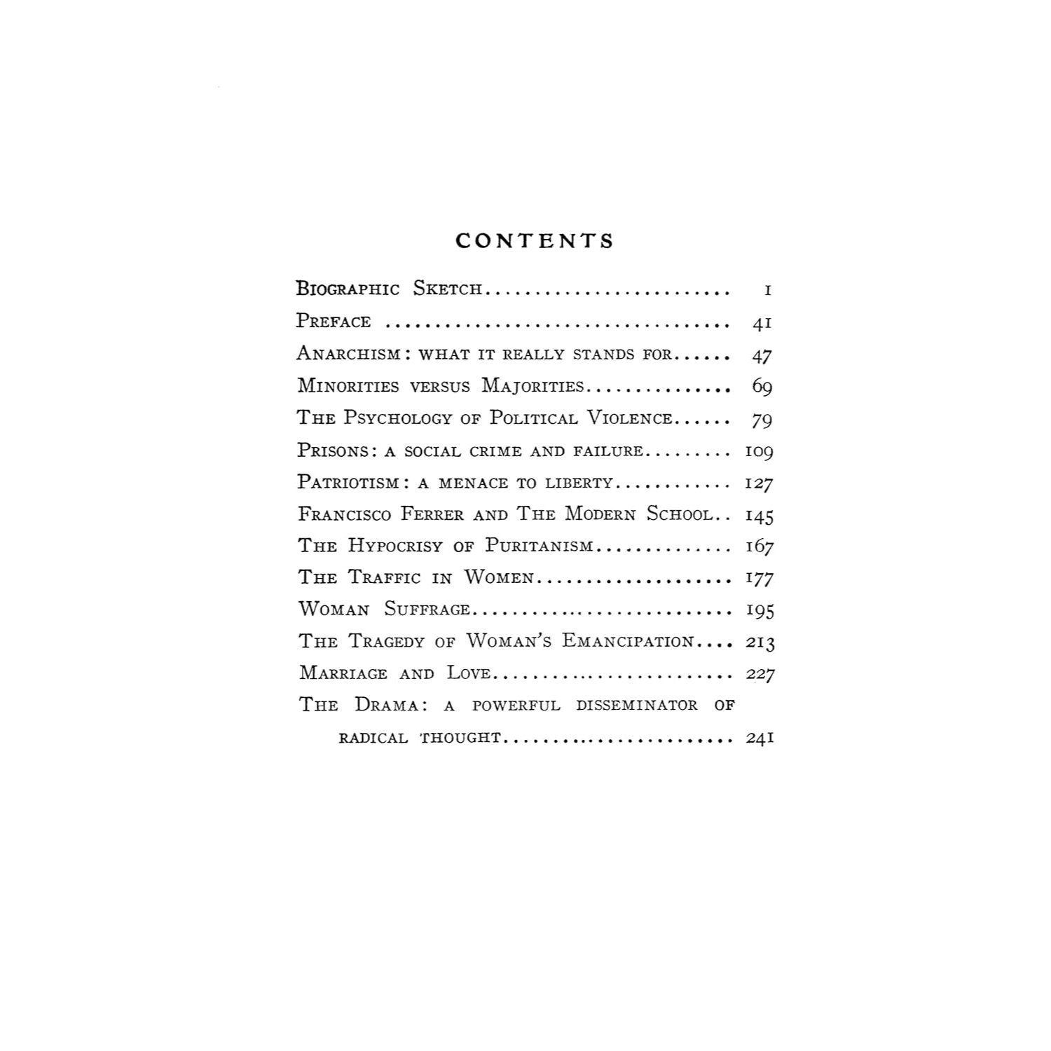 Anarchism and Other Essays