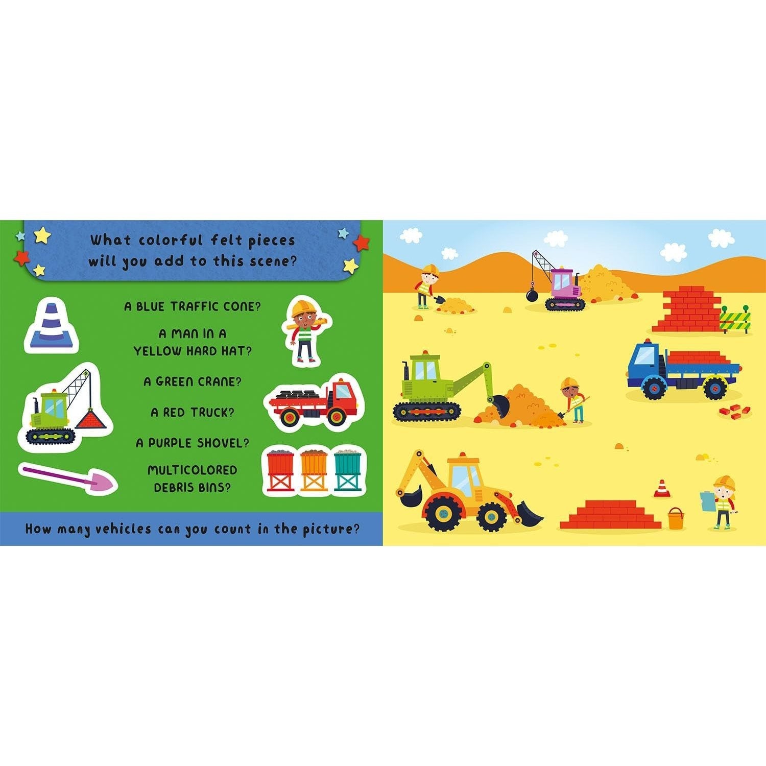 Play Felt Construction Site