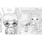 Funko Pop! Harry Potter and the Sorcerer's Stone: The Official Coloring Book