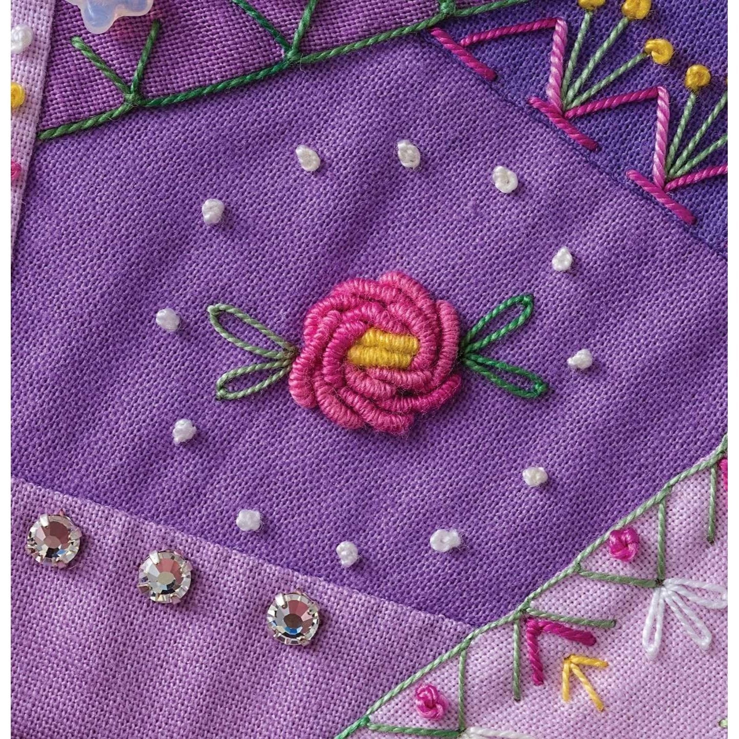 Joyful Daily Stitching, Seam by Seam: Complete Guide to 500 Embroidery-Stitch Combinations, Perfect for Crazy Quilting (Spiral Bound)
