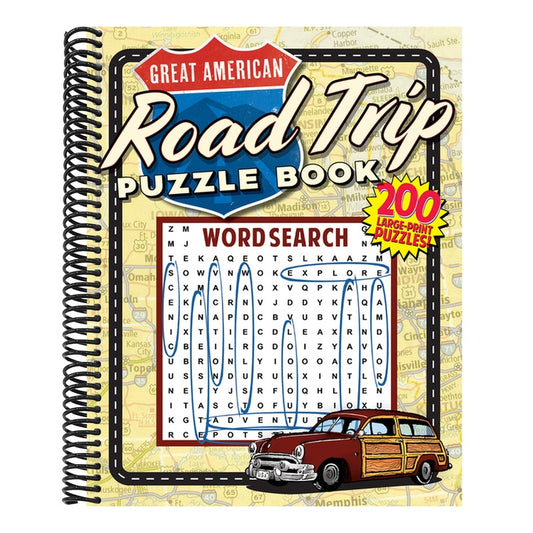 Great American Road Trip Puzzle Book