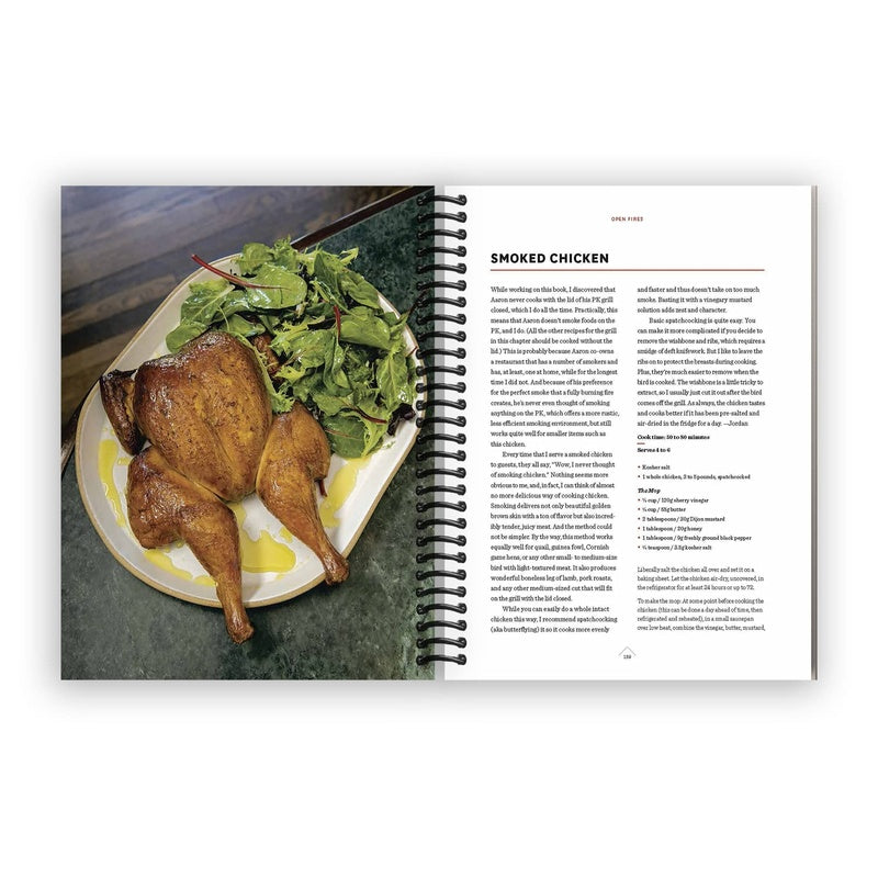 Franklin Smoke: Wood. Fire. Food. [A Cookbook] (Spiral Bound)