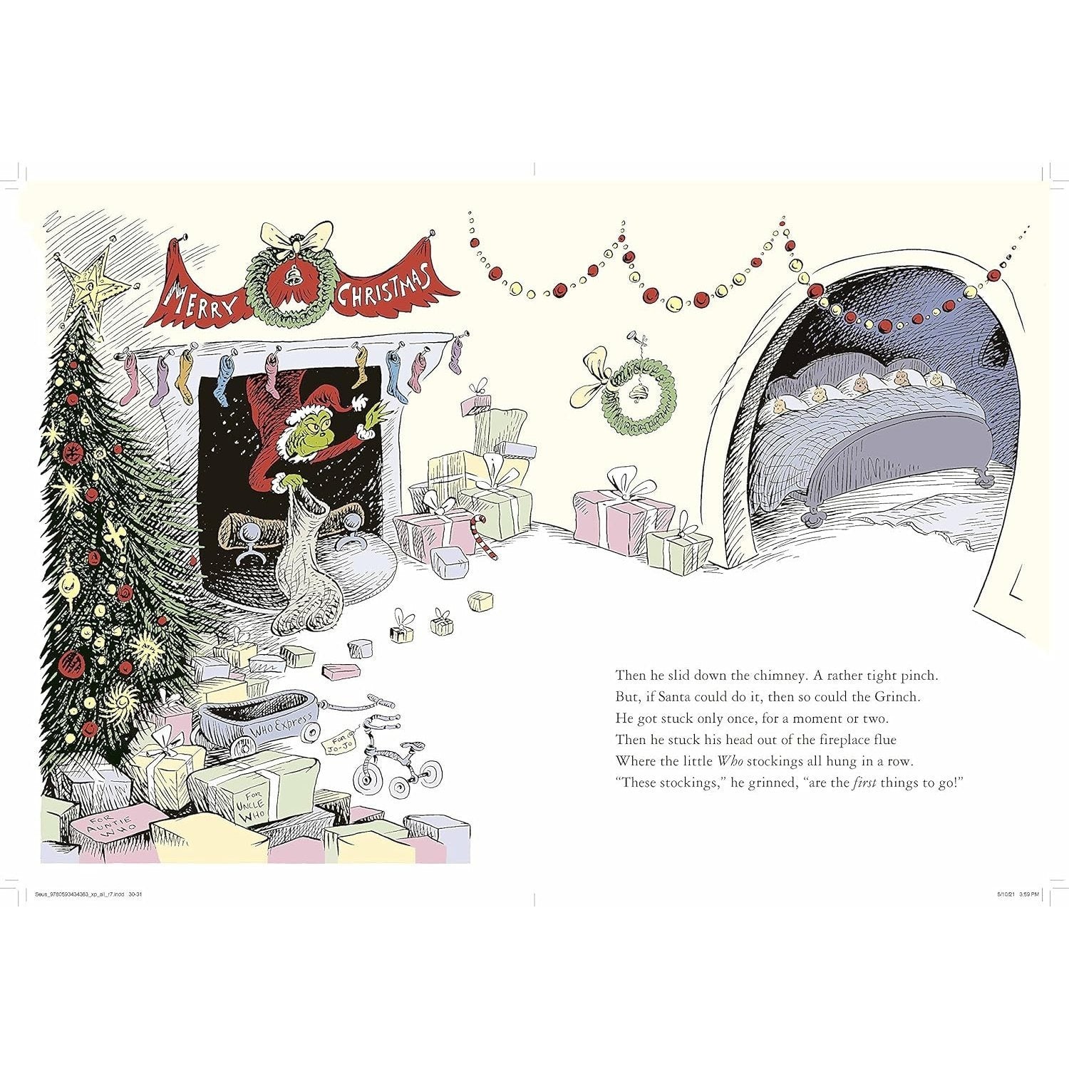 How the Grinch Stole Christmas! Full Color Edition (Spiral Bound)