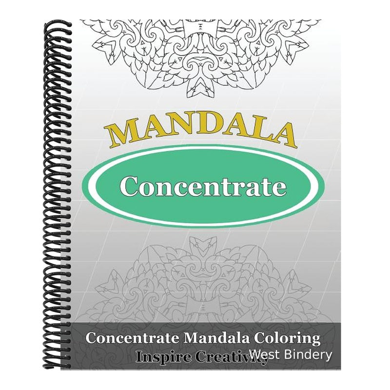 Concentrate Mandala Coloring (Inspire Creativity)
