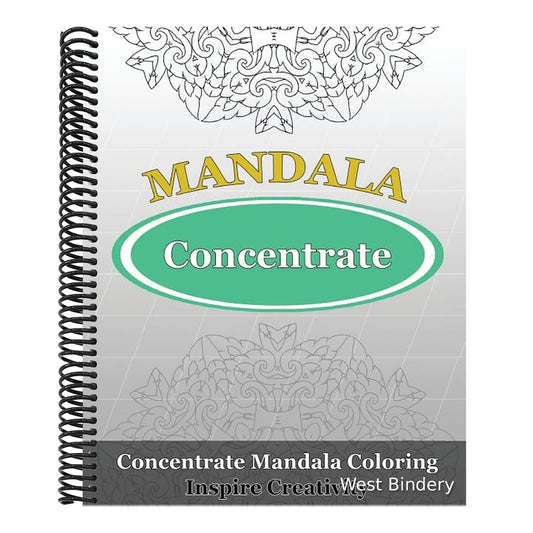 Concentrate Mandala Coloring (Inspire Creativity)