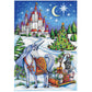 Creative Haven Enchanted Christmas Coloring Book