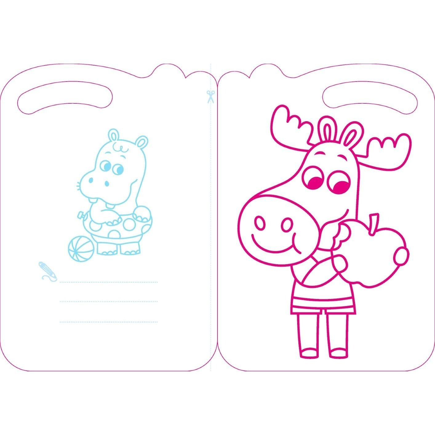Take Along Color Inside the Lines (Frog & Friends)
