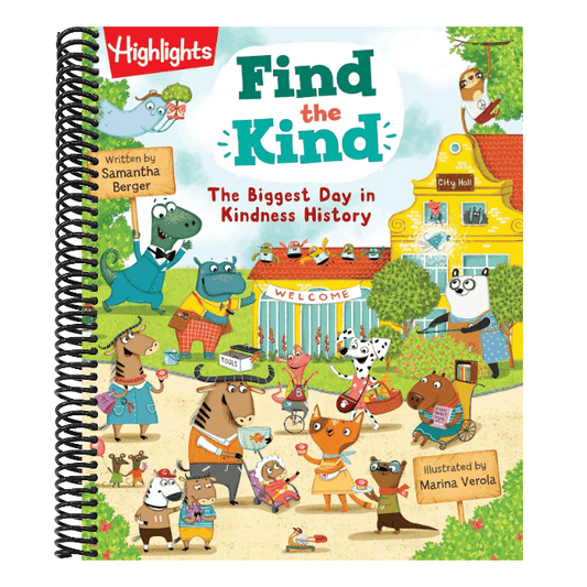 Find the Kind: The Biggest Day in Kindness History: A Search-And-Find Kindness Book Celebrating Friendship and Compassion, Kids Picture Book for Ages