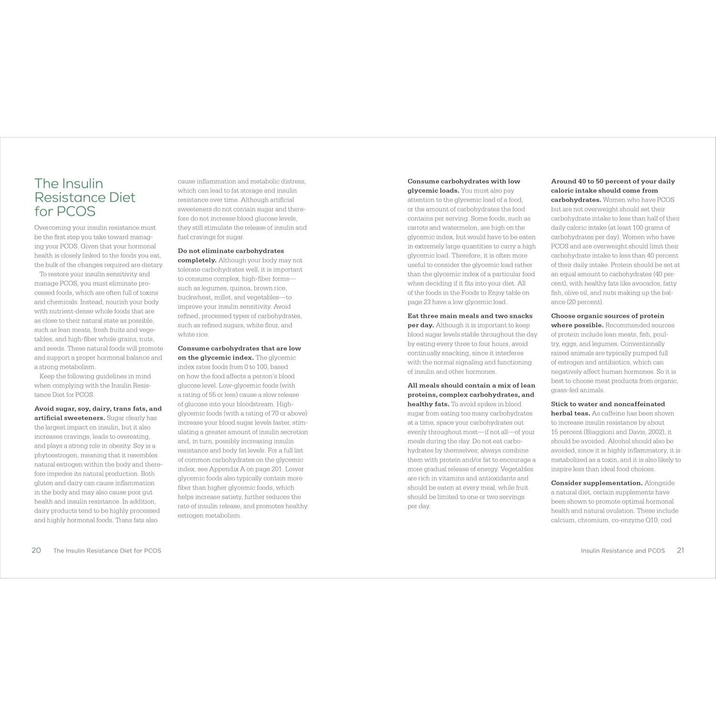 The Insulin Resistance Diet for Pcos: A 4-Week Meal Plan and Cookbook to Lose Weight, Boost Fertility, and Fight Inflammation