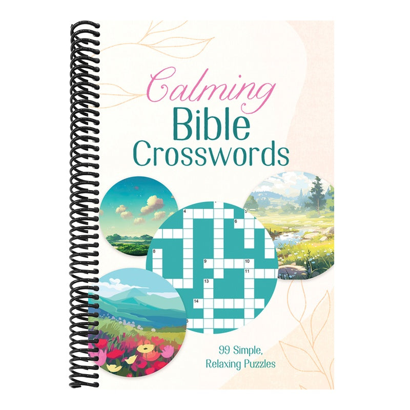 Calming Bible Crosswords: 99 Simple, Relaxing Puzzles