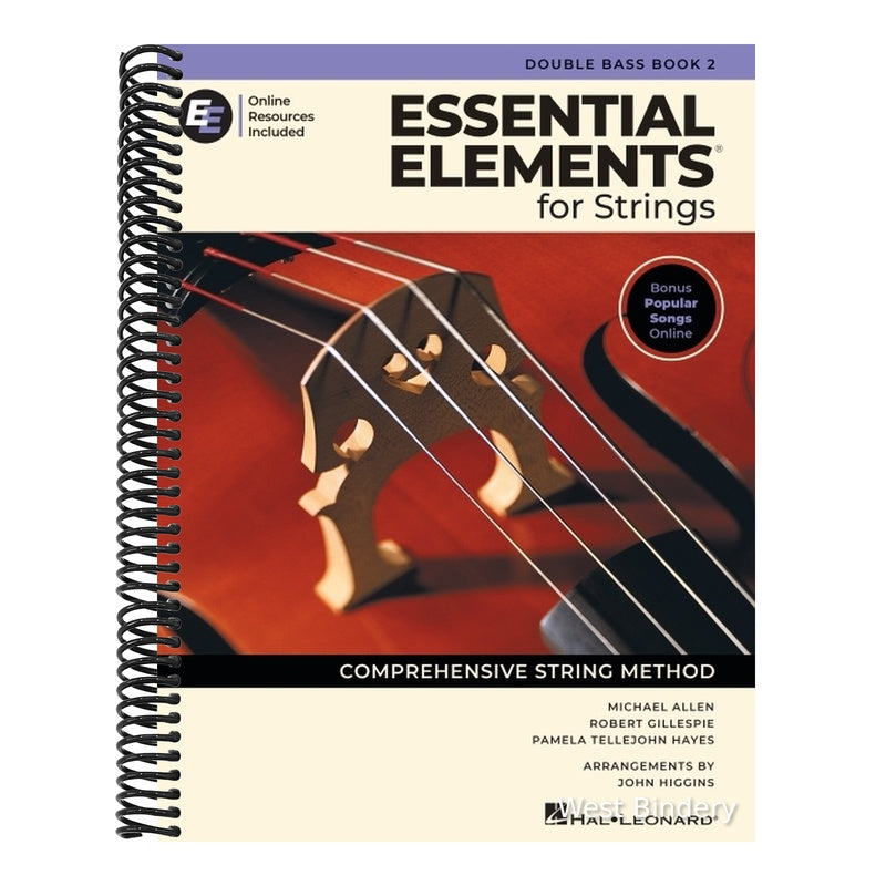 Essential Elements for Strings - Double Bass Book 2 with Online Resources