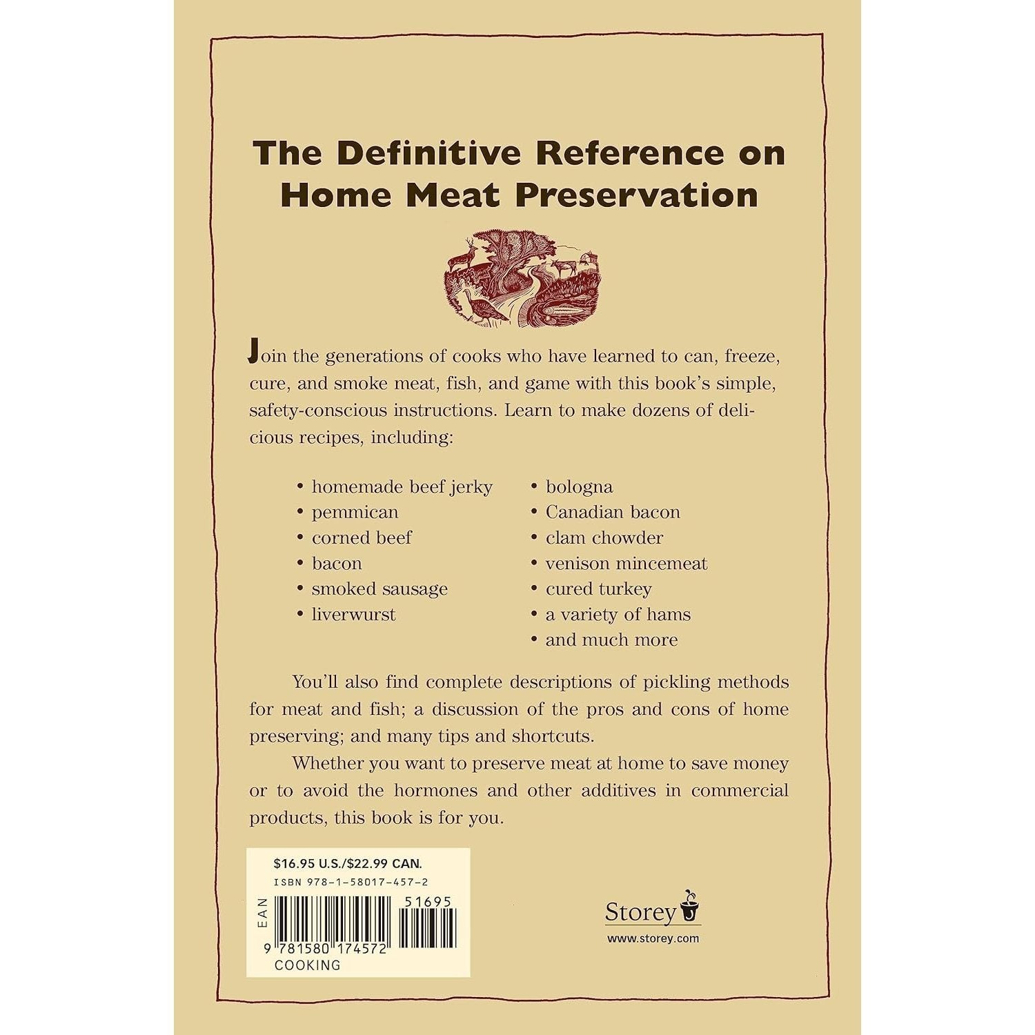 A Guide to Canning, Freezing, Curing, & Smoking Meat, Fish, & Game (Revised and Updated)