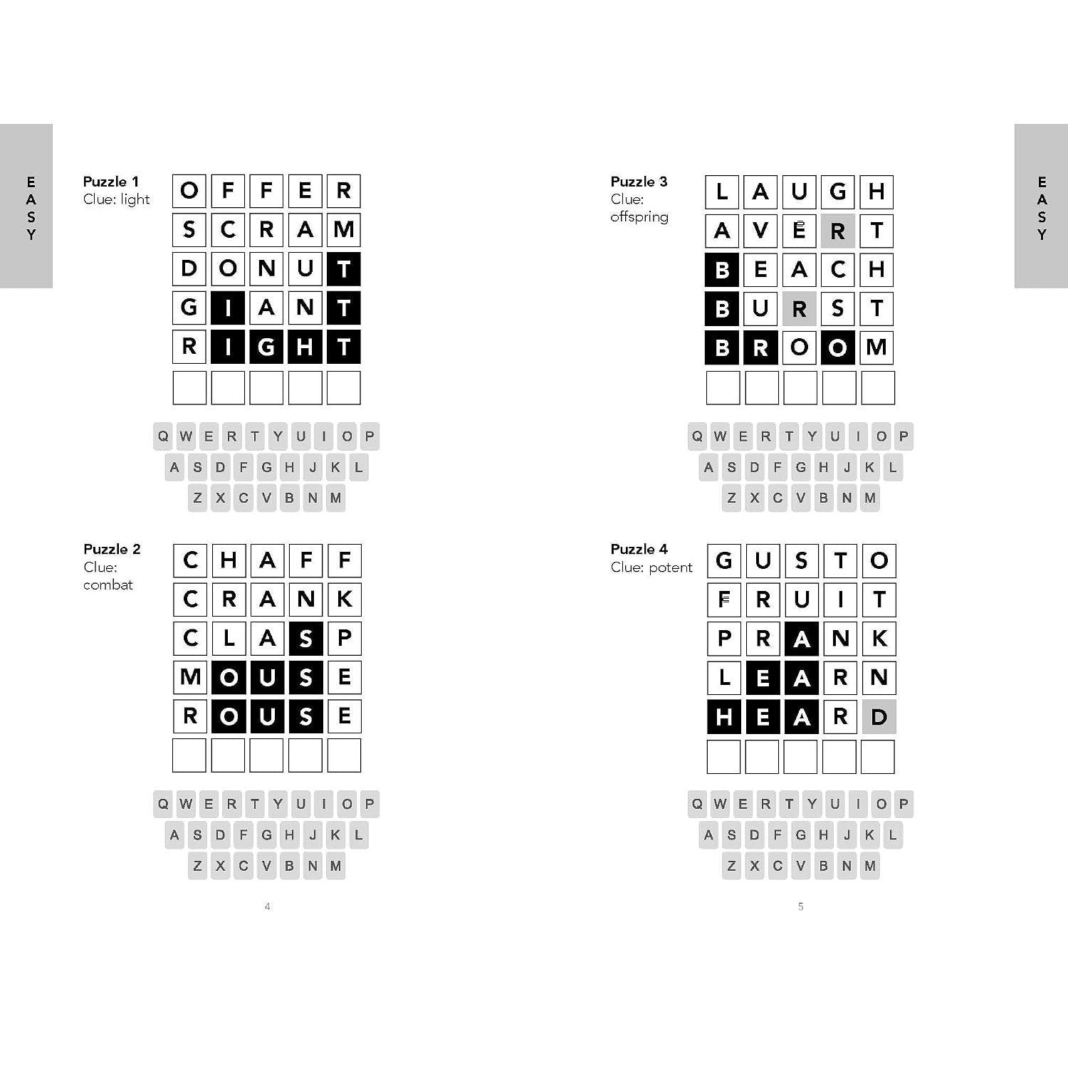 Wordle Challenge 2: 500 Puzzles to Do Anywhere, Anytime