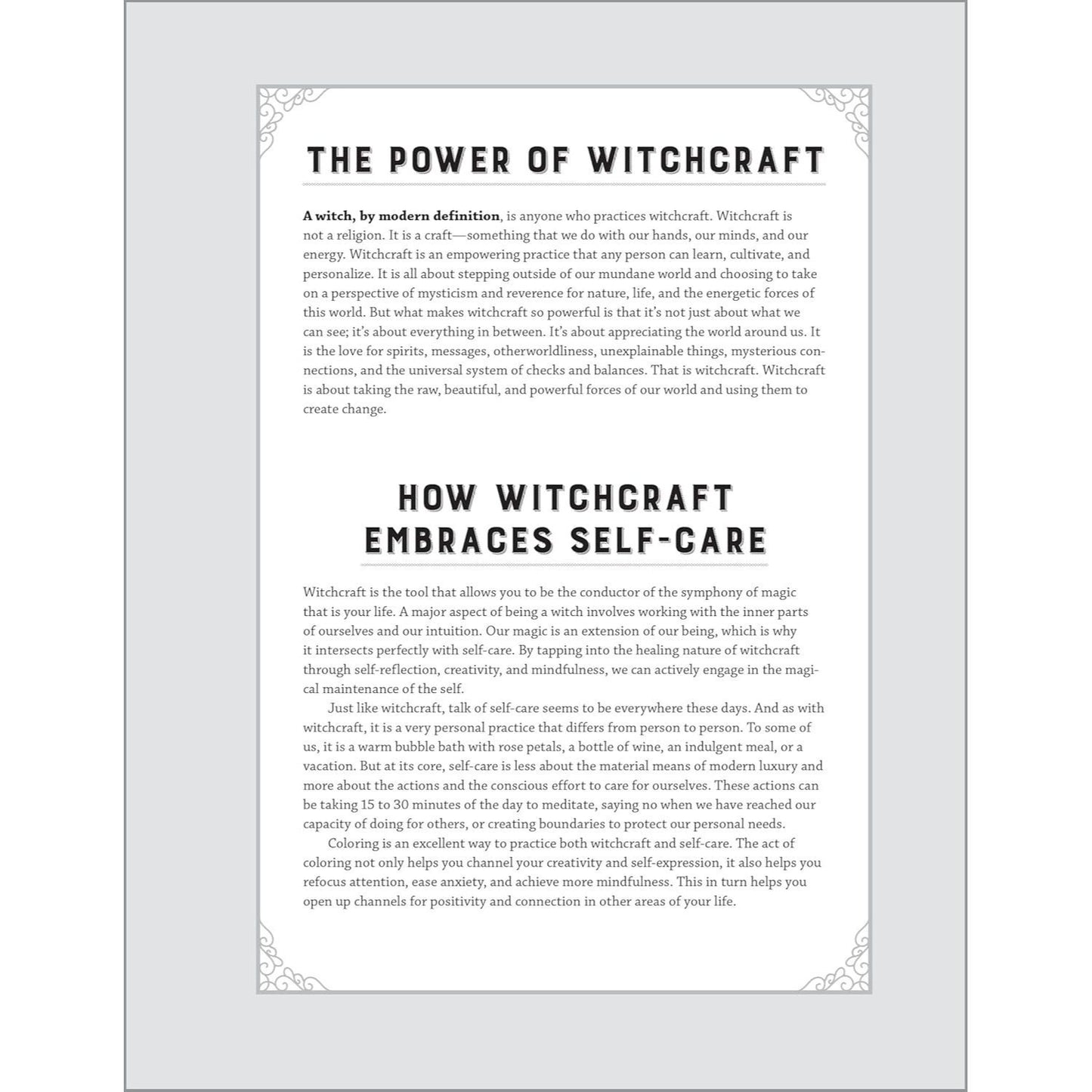 Witchcraft Coloring Book for Adults: Nourish the Spirit and Channel Creative Energy