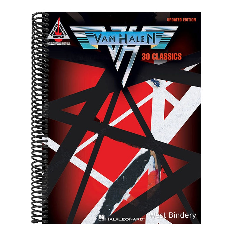 Van Halen - 30 Classics Updated Edition Guitar Recorded Versions with Note-For-Note Transcriptions and Tabs