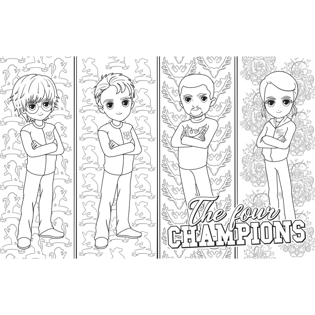 Magical Games Coloring Book (Harry Potter)