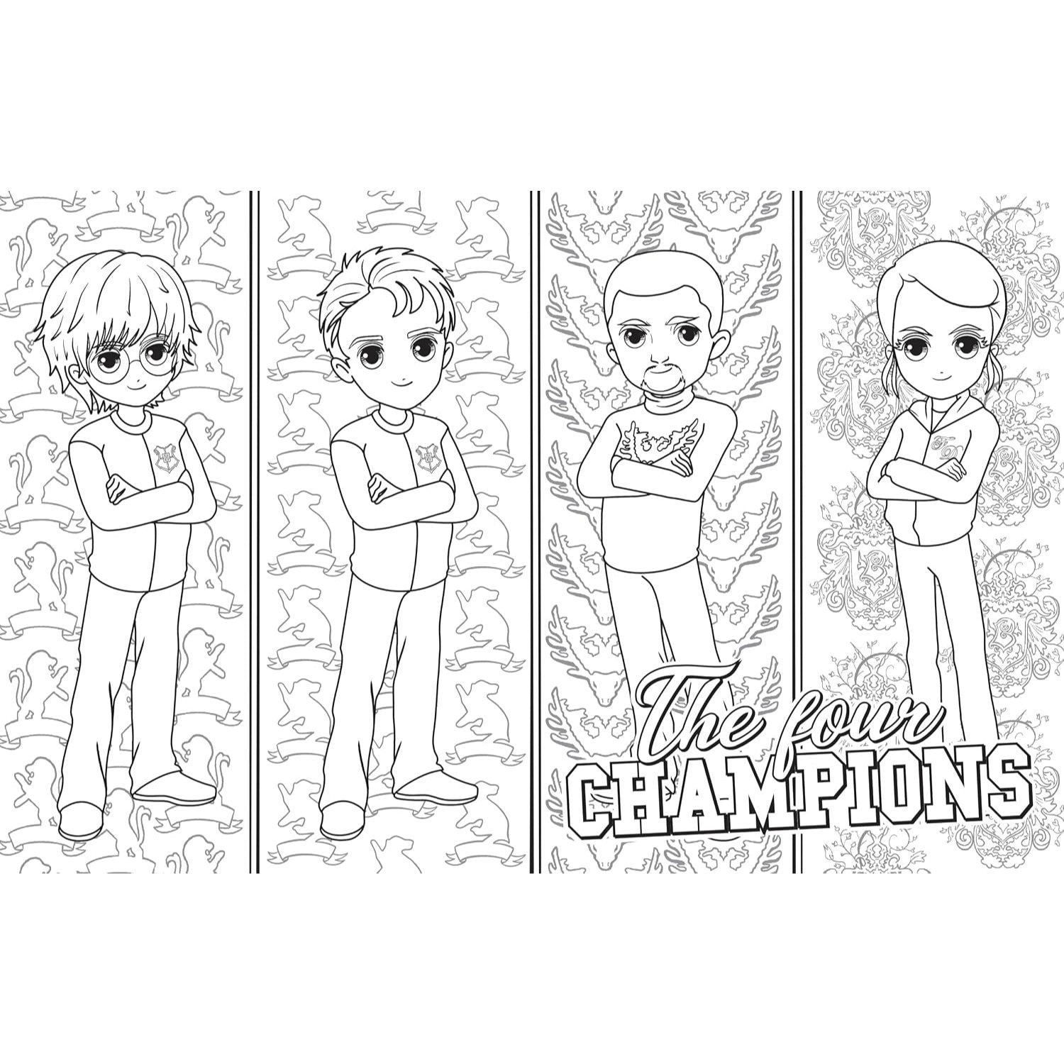 Magical Games Coloring Book (Harry Potter)
