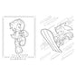 Sonic the Hedgehog: The Official Coloring Book (Spiral Bound)