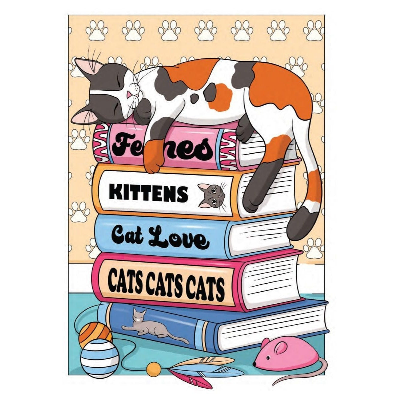 Creative Haven Cat Mom Coloring Book