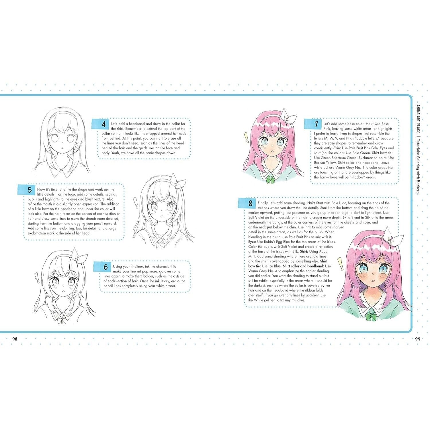 Anime Art Class: A Complete Course in Drawing Manga Cuties