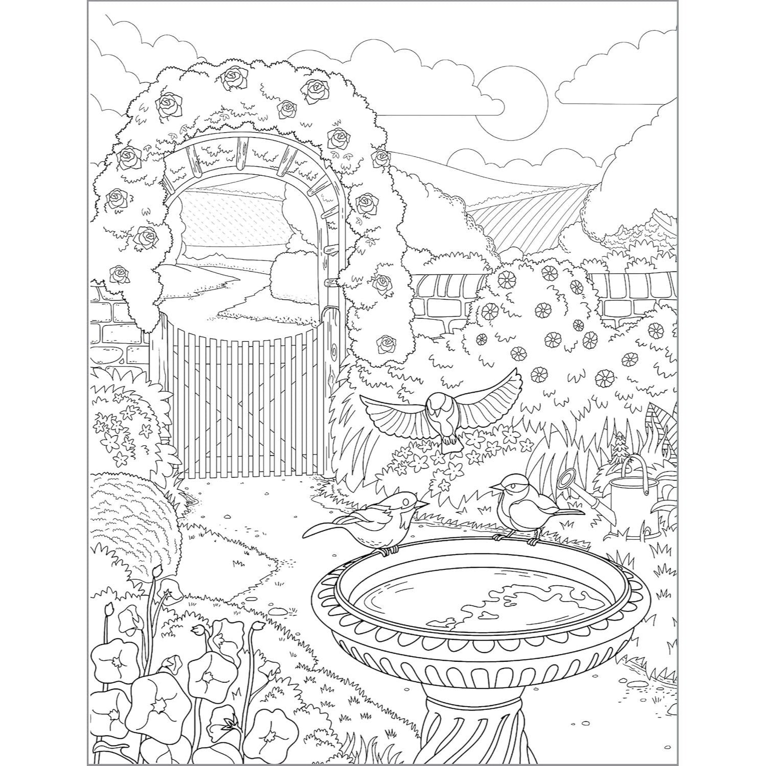 Stress Relief Coloring Book for Adults (Spiral Bound)