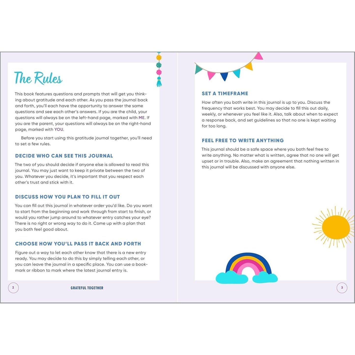 Grateful Together: A Gratitude Journal for Kids and Their Parents
