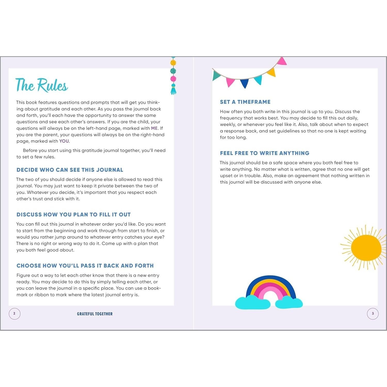 Grateful Together: A Gratitude Journal for Kids and Their Parents