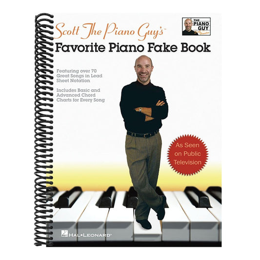 Scott the Piano Guy's Favorite Piano Fake Book - Sheet Music Beginner Piano Book for Adults and Kids